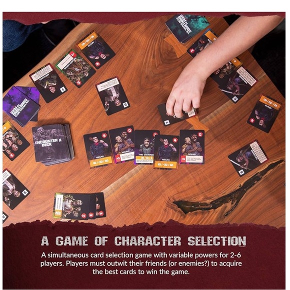 The Walking Dead Something to Fear Strategy Card Game NIB - Picture 4 of 8